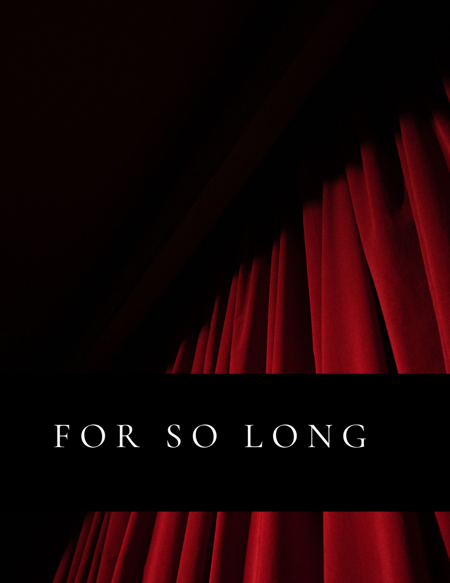 Cover art for For So Long